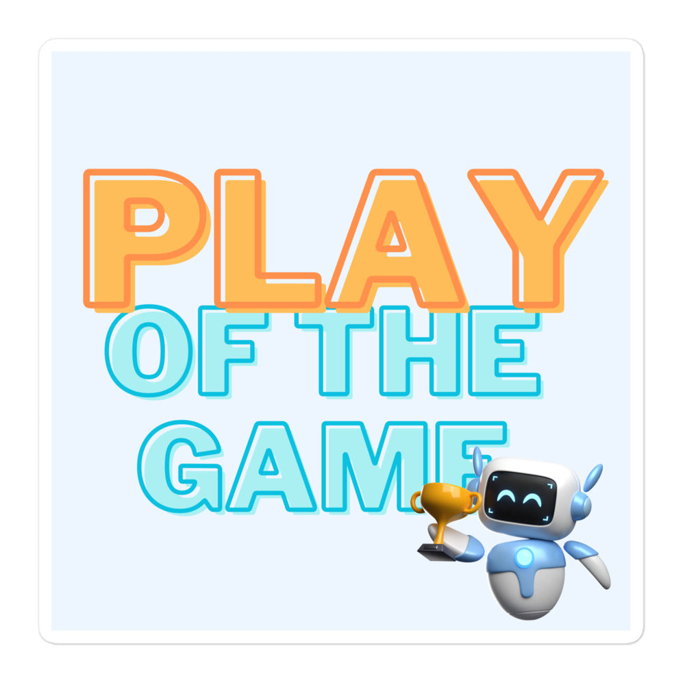 Play of the Game sticker