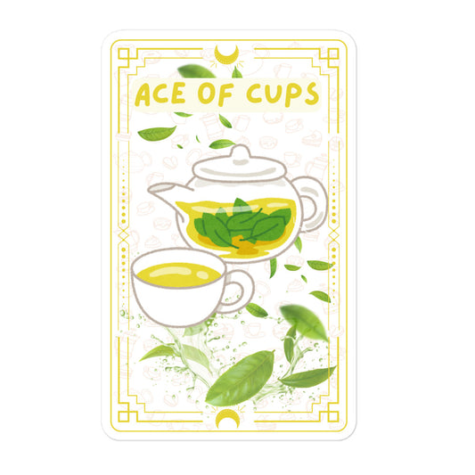 Ace of Cups Tarot sticker