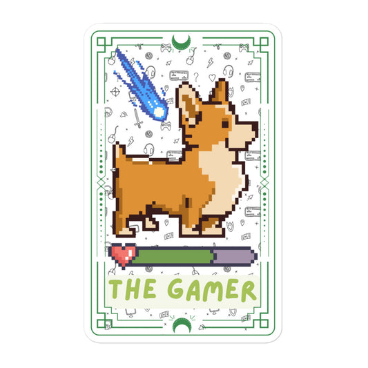 The Gamer Tarot sticker