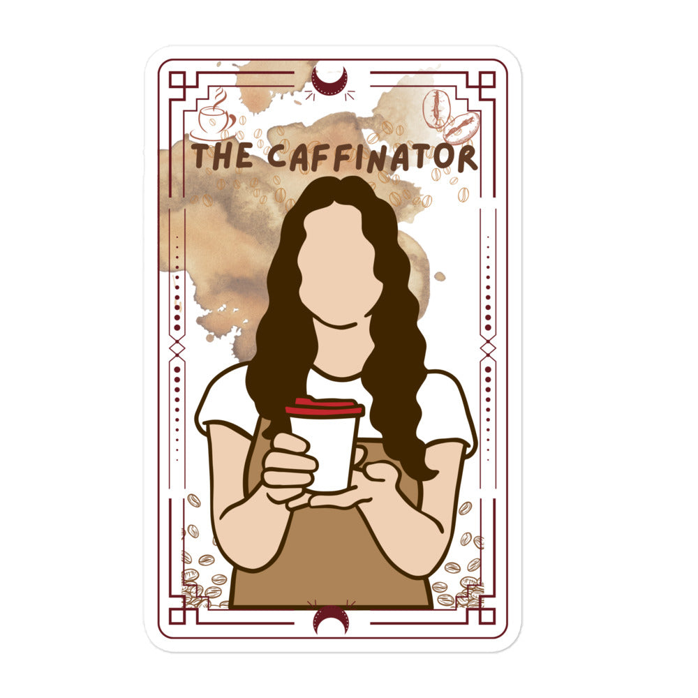 The Caffinator Tarot Bubble-free stickers