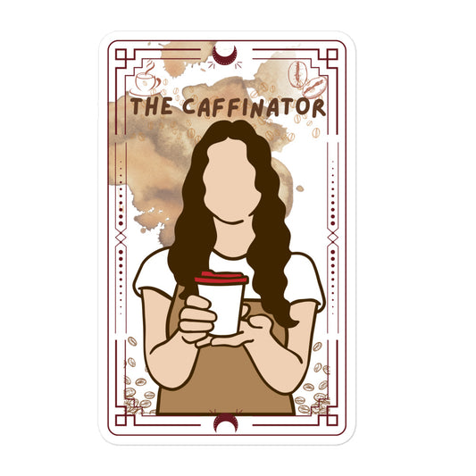 The Caffinator Tarot Bubble-free stickers